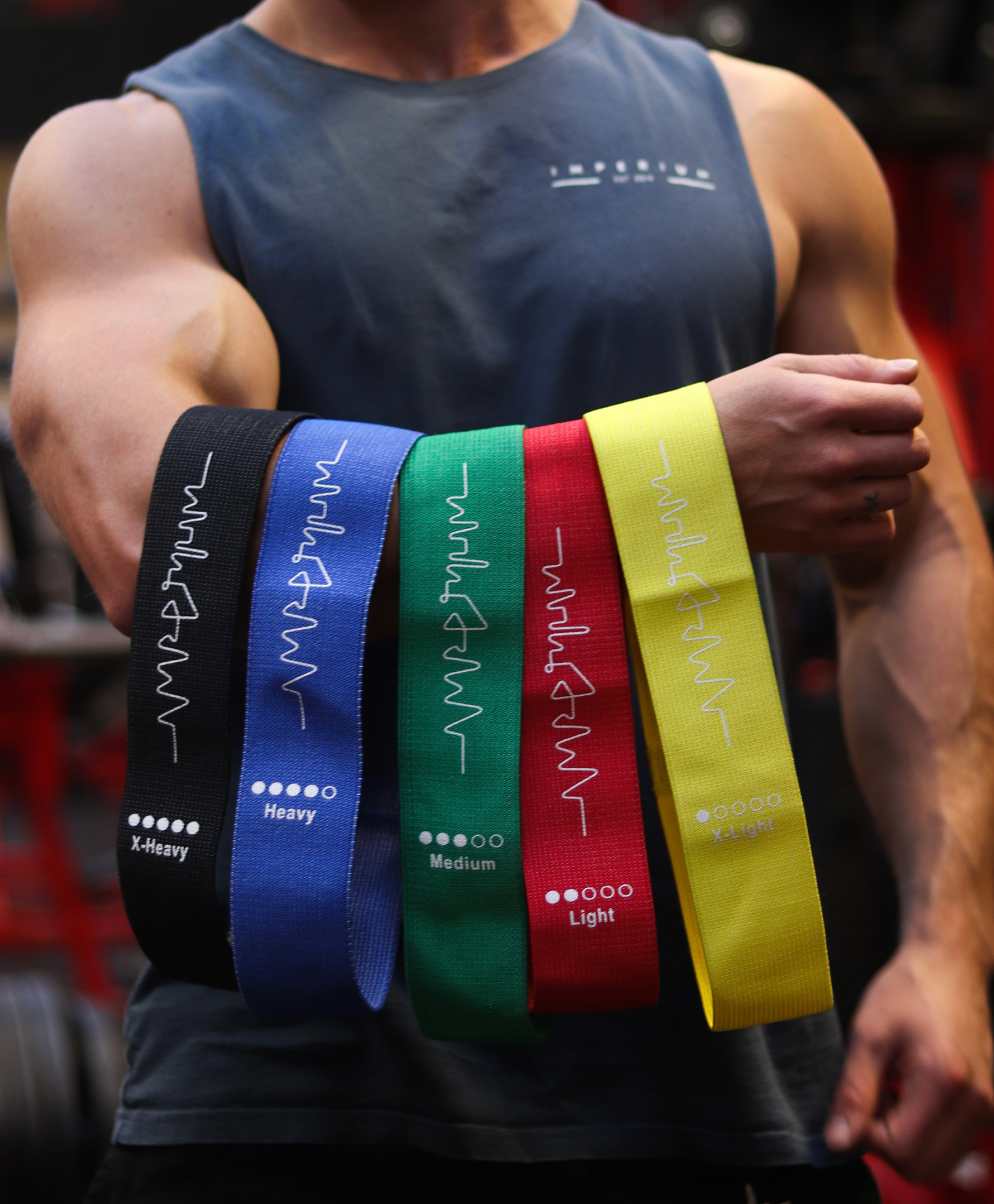 Display of Resistance Bands